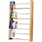 Wood Shed 405 Solid Oak 4 Row Dowel DVD-VHS Rack 405 - alternate 1