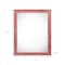 Homeroots 5" x 7" Red Solid Wood Tabletop Picture Frame 386566 - alternate 3