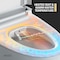 Anzzi ENVO Juno Elongated 1.28 GPF Smart Bidet Toilet in White w/ Remote Control, Heated Seat, Auto Flush TL-ST823WH - alternate 6