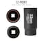 Neiko 1/2'' Drive 12-Point CrMo Steel Deep Impact Socket, 33 mm Size 02524A - alternate 3