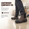 Handpoint 822 Mens 6 in Composite Toe Work Boots-Nubuck Leather Slip-On Safety Boots, KEVLAR, 9 COF822EE-9 - alternate 3