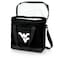 Picnic Time Family Of Brands NCAA West Virginia Mountaineers Montero Tote Cooler Bag - Soft Cooler Bag - Picnic Tote, Black 604-00-179-834-0 - alternate 3