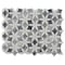 Apollo Tile 12x15 Bardiglio, Bianco Carrara Marble Polished Floor and Wall Mosaic Tile 6.18 sqft/case, 5PK APLSE88F05A - alternate 1
