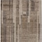 Homeroots 8' X 10' Brown And Beige Striped Washable Indoor Outdoor Area Rug 602764 - alternate 5