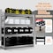 Shuntong Atlas 4-Tier 72 in.W x 24 in.D x 72 in.H Heavy Duty Garage Shelving Load 8000 Lbs, Gray Vein ATLAS722472-4G2000 - alternate 5