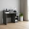 Homeroots 40" Graphite Computer Desk 403786 - alternate 3