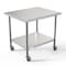 Koolmore 30'' x 36'' 18-Gauge 304 Stainless Steel Commercial Work Table with Casters CT3036-18C - alternate 1