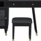 Homeroots 44" Black Wood Two Drawer Dresser 714278 - alternate 2