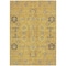 Homeroots 3' X 5' Gold Wheat And Gray Oriental Washable Indoor Outdoor Area Rug 582068 - alternate 4