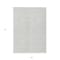 Homeroots 3' X 5' Silver And Gray Geometric Washable Indoor Outdoor Area Rug 594503 - alternate 5