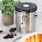 Mr. Coffee Mondrich 48 Ounce Stainless Steel Airtight Coffee Canister with Scoop 136627.02 - alternate 5