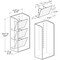 Azar Displays Three Tier Tilt Organizer 556762 - alternate 2