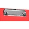 Acrimet Clipboard Memo Size A5 Low Profile Clip (Plastic) (Clear Red Color), 3PK 137B.6 - alternate 5