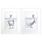 Homeroots Set Of Two Pelican on the Shore White Framed Print Wall Art, 2PK 521553 - alternate 1