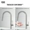 Vigo Greenwich Single-Handle Pull-Down Sprayer Kitchen Faucet with Touchless Sensor in Stainless Steel VG02029STS - alternate 5
