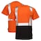 Dome75 Hi-Vis Short Sleeve Shirt, ANSI/ISEA 107-2020 Class 2, Type R, 100% Polyester Birds-Eye Mesh, MD DSS1422 - alternate 1
