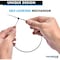 Kable Kontrol Cold Weather Cable Zip Ties, 8 in L, 1.875 in Max Bundle Dia., Black, Nylon 6-6 - UV Resistant CTCW-08-50-100-BK - alternate 4