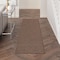 Homeroots 8' Brown Power Loom Runner Rug 522490 - alternate 2