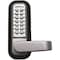 Lockey Mechanical Keyless Lever Lock With Passage Double Combination Satin Chrome 2835-DC-SC - alternate 3