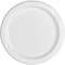 Genuine Joe Reusable Plastic Plates, 9", Wht, PK125 GJO10329 - alternate 2