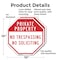 Signmission Private Property No Trespassing No, 10 inch X 10 inch, Aluminum Metal Signs, 2PK OC-A-2PACK-10-159 - alternate 2
