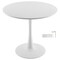 Vevor 31.5 in Round Dining Table Wood Kitchen Table for 2-4 Person White (Only Table) SR241142 - alternate 1