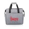 Picnic Time Family Of Brands NCAA Nebraska Cornhuskers On The Go Lunch Bag Cooler - Soft Cooler Lunch Box, Heathered Gray 510-00-105-404-0 - alternate 1