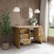 James Martin Vanities Hudson 48" Single Vanity, Light Natural Oak, w/ 3 CM Tajnar Eclos Top w/FreePower Wireless Charger 435-V48-LNO-FTJR - alternate 4