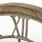 Homeroots 25" Circle Brown Metal Skeleton Wall Clock 376253 - alternate 3