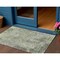 Homeroots 3' X 5' Green And Gray Abstract Washable Indoor Outdoor Area Rug 605548 - alternate 1