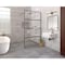 Whitehaus Collection 22 in Rectangular Wall Mount Basin with Widespread Faucet Drilling and Rear Center Drain Location B-RA55-3H - alternate 3