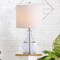 Jonathan Y Colette 20" Mini Glass LED Table Lamp, Clear JYL1029A - alternate 7