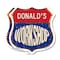 Signmission Donald's Workshop, 12 inch X 12 inch, Plastic Sign, 2PK SHI-P-2PACK-12-489-DONALD - alternate 1