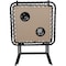 Outdoor Expressions Tan 18'' Square Steel Folding Side Table ZD-T1022-TAN - alternate 3