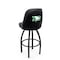 Holland Bar Stool Co Logo Grizzly North Dakota 30 in. Swivel Bar Stool with Black Wrinkle Finish L048 - alternate 1