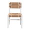 Bali & Pari Talli Bohemian Paper Loom and White Mahogany Wood Dining Chair 249-13888-ZORO - alternate 3