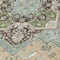 Homeroots 9' X 12' Beige Green And Brown Oriental Washable Indoor Outdoor Area Rug 600136 - alternate 4