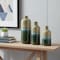 Homeroots Set of Three Beige Blue And Green Round Ceramic Table Vase, 3PK 574205 - alternate 3