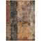 Homeroots 9' X 12' Copper And Black Abstract Washable Indoor Outdoor Area Rug 606072 - alternate 3