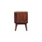 Homeroots 39in Brown Solid Wood Enclosed and Open Storage TV Stand 719196 - alternate 5