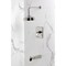 Kingston Brass Single-Handle Pressure Balanced Tub and Shower Faucet, Polished Nickel KB6346PL - alternate 2
