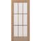 Doornmore G109, 37.75" x 82" ( 36" Door) Left Hand, Mahogany SDL 9 Lite Exterior Door G109-SW-3680_1_LI - alternate 1