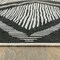 World Rug Gallery Contemporary Geometric Stripe Weather Resistant Reversible Indoor/Outdoor Rug 2 ft x 7 ft Black WR109BLACK2X7 - alternate 4