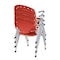 Regency Rico Classroom Training Stack Chair with Arms, Red, 4PK 306-RD-4PK - alternate 5