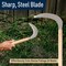 Garrett Wade Japanese Weeding Sickle Knife 29 in Long Handled Hand Sickle Garden Tool w/ Sharp Curved Blade GW24T05-51 - alternate 7