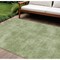 Homeroots 9' X 12' Green Washable Indoor Outdoor Area Rug 598822 - alternate 1