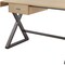 Homeroots 50" Gold and Black Aluminum Writing Desk 491400 - alternate 3