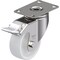 Blickle Swivel Plate Caster, Wt Nyln, 3-1/8", Brake, Caster Load Rating Range: Light-Duty LKPXA-PO 80G-12-FI - alternate 1
