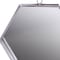 Homeroots 8" Silver Hexagon Steel Framed Accent Mirror 485127 - alternate 4