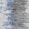Homeroots 5' X 8' Blue Gray And Silver Abstract Washable Indoor Outdoor Area Rug 582381 - alternate 3